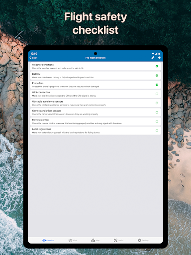 Drone App: Forecast for UAV screenshot