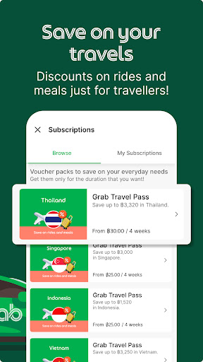 Grab - Taxi & Food Delivery screenshot
