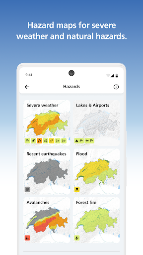 MeteoSwiss screenshot