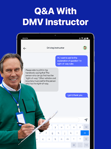 DMV Permit Practice Test 2025 screenshot