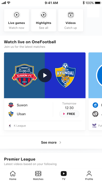 OneFootball: All Soccer Scores screenshot