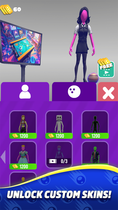 Arcade Ball.io - Let's Bowl! screenshot