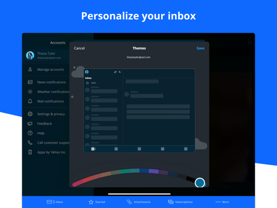 AOL: Email News Weather screenshot