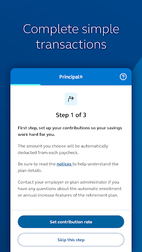 Principal® screenshot