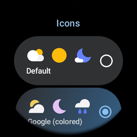 Weather Complications: Wear OS screenshot