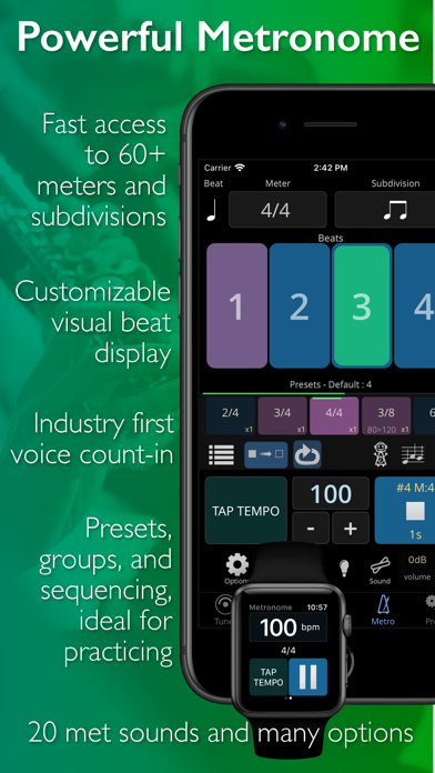 TonalEnergy Tuner & Metronome screenshot