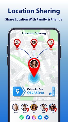 Phone Number Location screenshot