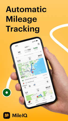 Mileage Tracker & Log - MileIQ screenshot