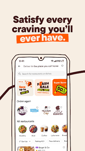 talabat: Food, grocery & more screenshot