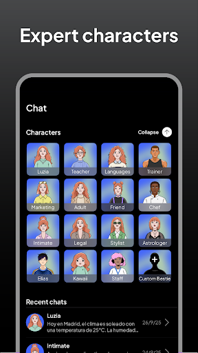 Luzia: Your AI Assistant screenshot