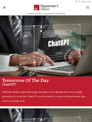 Tomorrow's Affairs screenshot