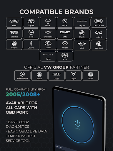 Carista OBD2 screenshot