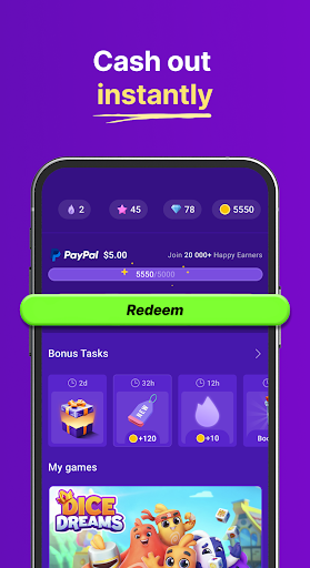 Snakzy: Earn While You Play screenshot