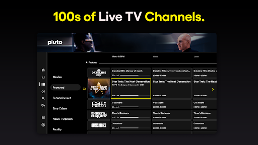 PlutoTV: Live TV & Free Movies screenshot