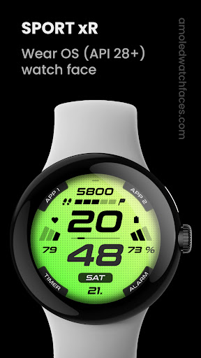 SPORT xR: Watch face screenshot