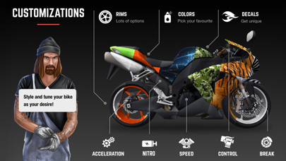 Racing Fever: Moto screenshot