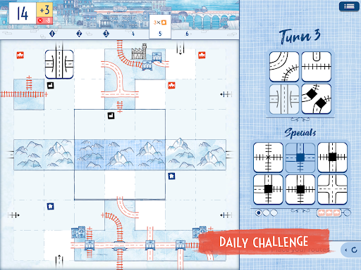 Railroad Ink Challenge screenshot