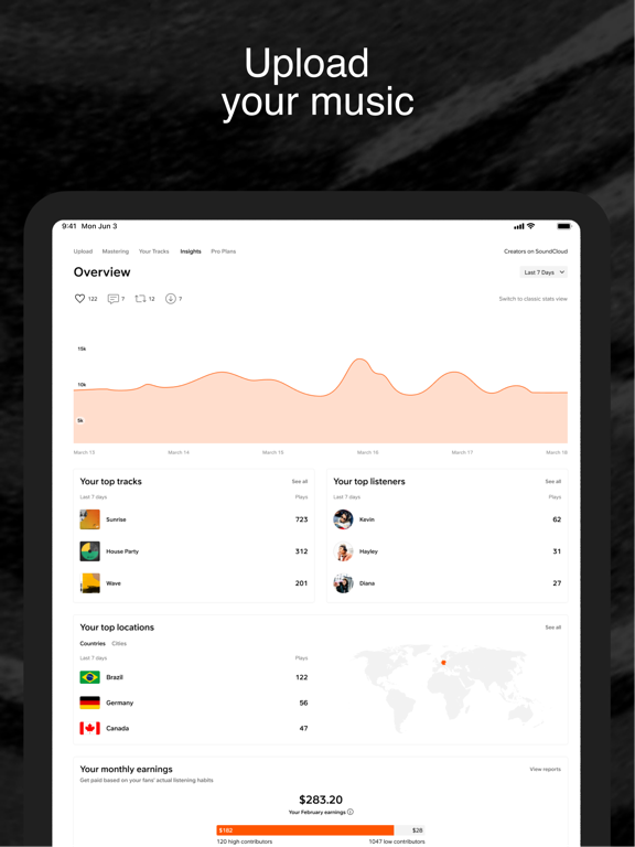 SoundCloud: Play Music & Songs screenshot