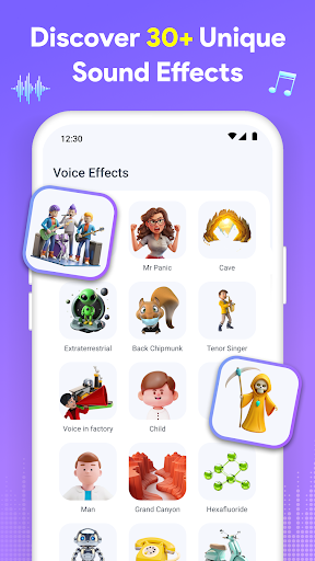 Voice Changer by Voice Effects screenshot