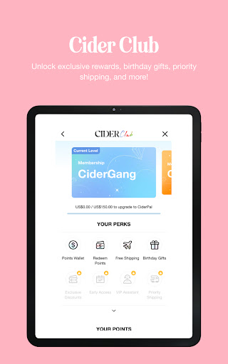 CIDER - Clothing & Fashion screenshot