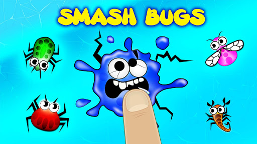 Bug Smashing toddler games screenshot