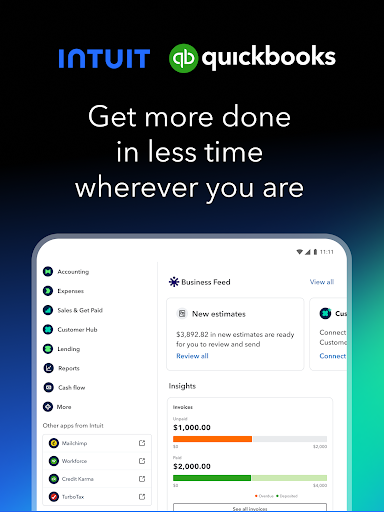 Intuit QuickBooks for Business screenshot