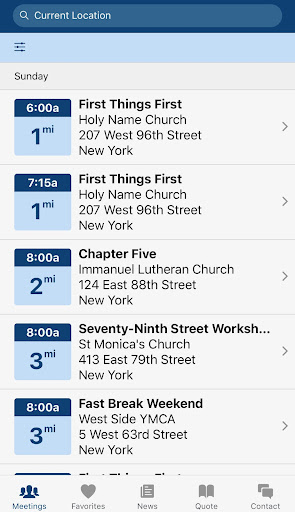 Meeting Guide screenshot