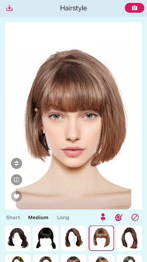 AI Hairstyle Try On・Wigs・Bangs screenshot