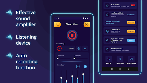 Hearing Clear: Sound Amplifier screenshot