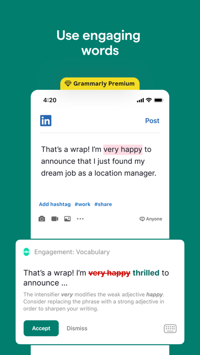 Grammarly-AI Writing Assistant screenshot