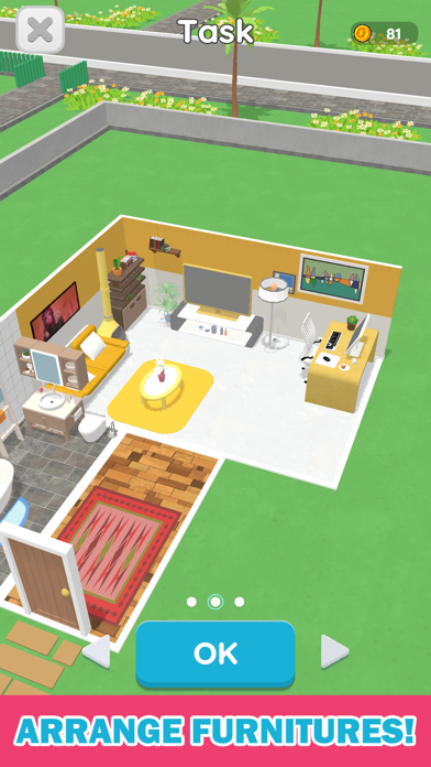 Room Sort - Floor Plan Game screenshot