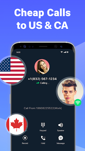 Second Number for Call & Text screenshot