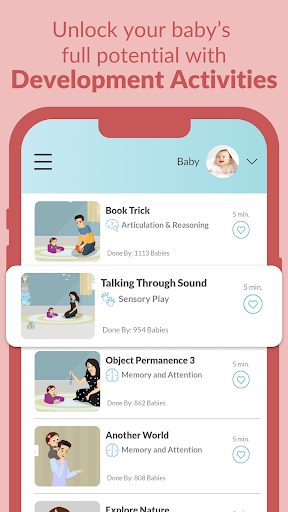 Baby Development & Milestones screenshot