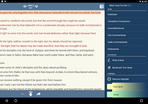 Blue Letter Bible screenshot
