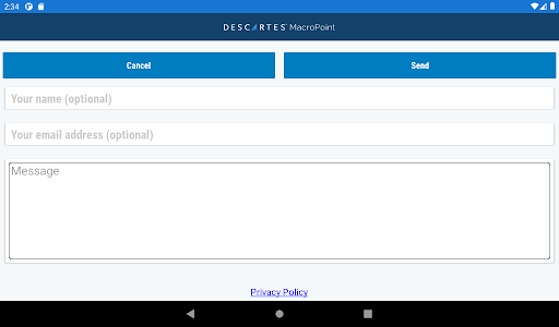 MacroPoint for Truckers screenshot