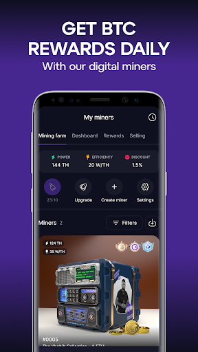 GoMining: Mining, Using BTC screenshot