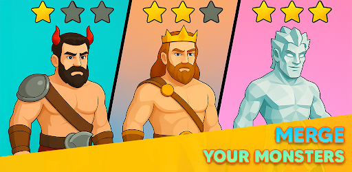 Monster Draft : Merge Runner screenshot