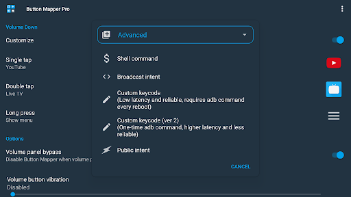 Button Mapper: Remap your keys screenshot