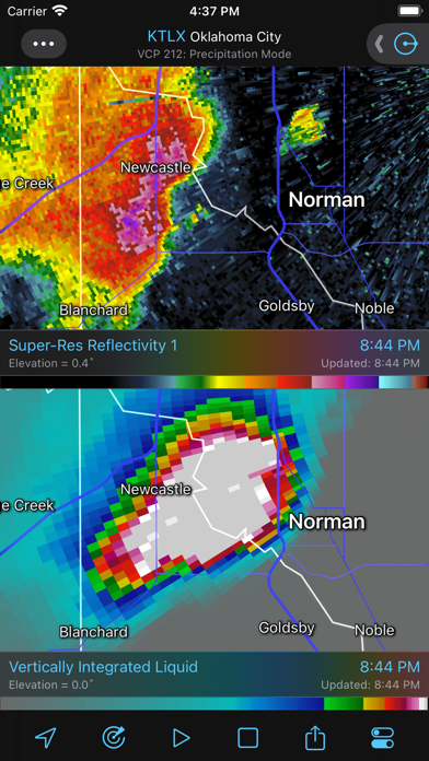 RadarScope screenshot