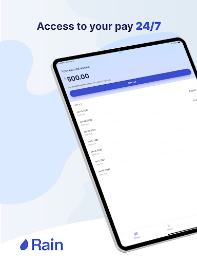 Rain Instant Pay screenshot