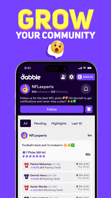 Dabble - DFS & Player Props screenshot