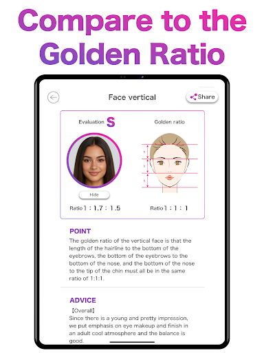 Face Shape & Color Analysis screenshot