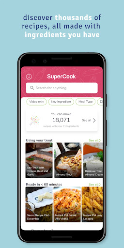 SuperCook - Recipe Generator screenshot