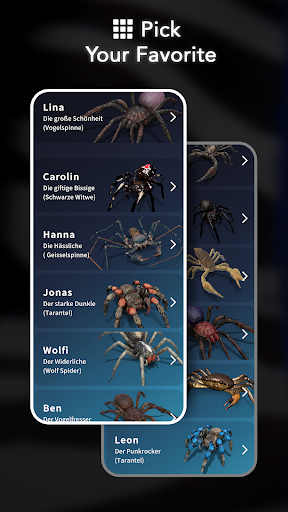 ARSpiders.com: Spider on Face screenshot