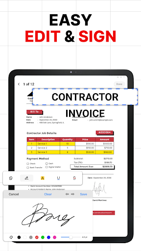 PDF Reader - PDF Converter screenshot