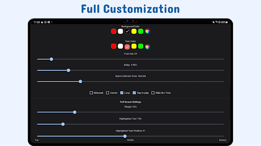Nano Teleprompter screenshot
