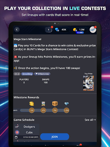 Topps® BUNT® MLB Card Trader screenshot