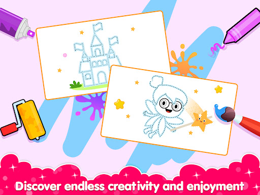Coloring and Drawing For Girls screenshot
