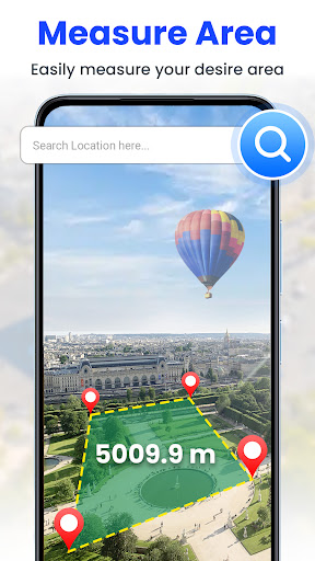 GPS Satellite Live Earth Map screenshot