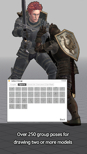 Easy Pose - 3D pose making app screenshot
